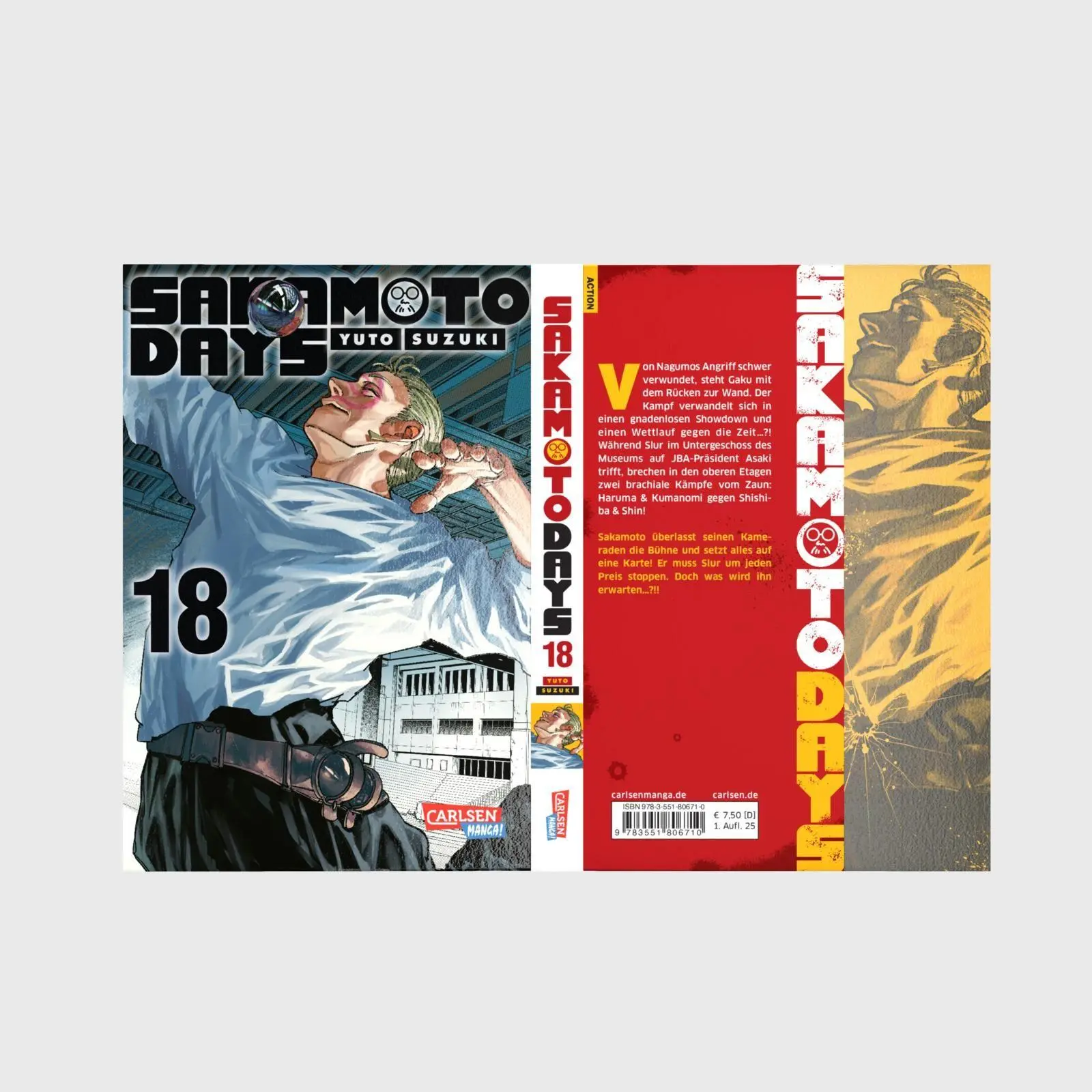 Bild: 9783551806710 | Sakamoto Days 18 | Yuto Suzuki | Taschenbuch | Sakamoto Days | 208 S.