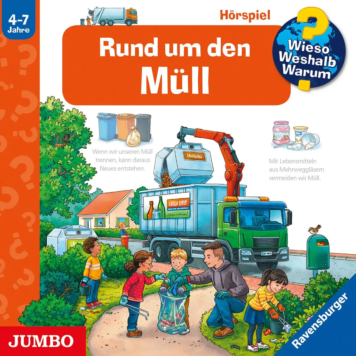 Cover: 9783833746710 | Wieso? Weshalb? Warum? Rund um den Müll | Carola v. Kessel | Audio-CD