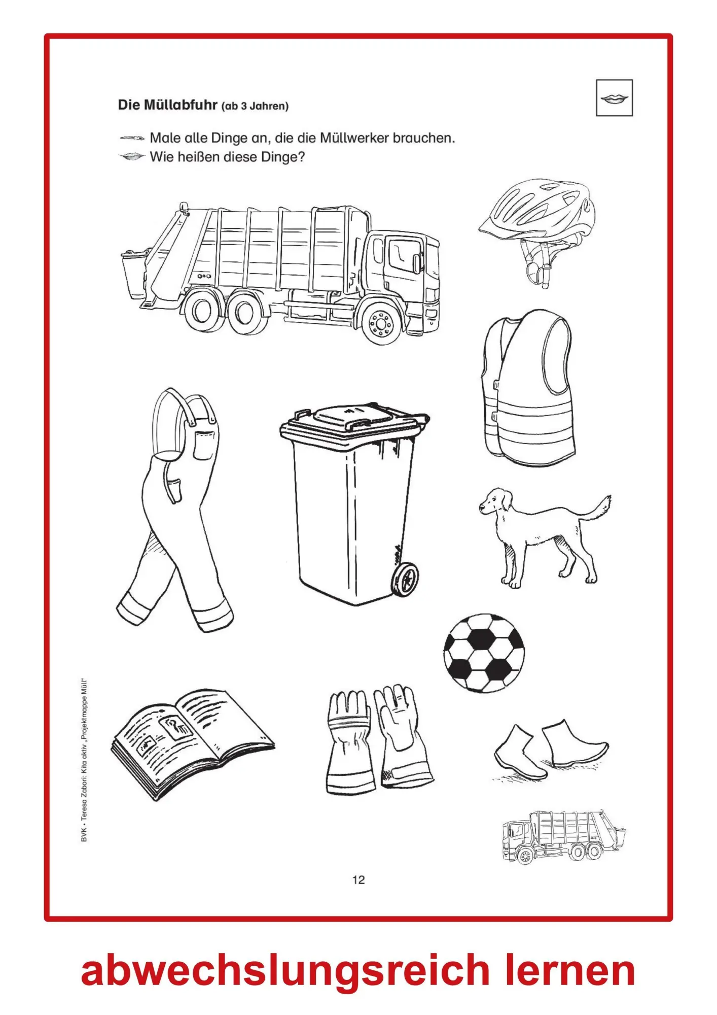 Bild: 9783867406710 | Kita aktiv Projektmappe Müll | Teresa Zabori | Taschenbuch | 52 S.