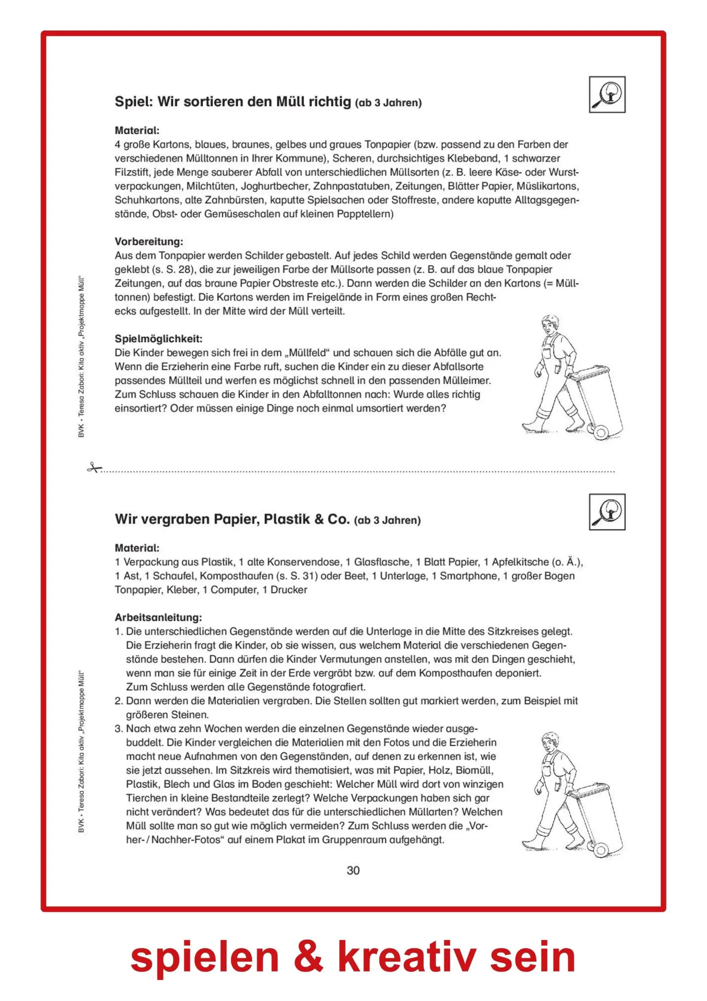 Bild: 9783867406710 | Kita aktiv Projektmappe Müll | Teresa Zabori | Taschenbuch | 52 S.