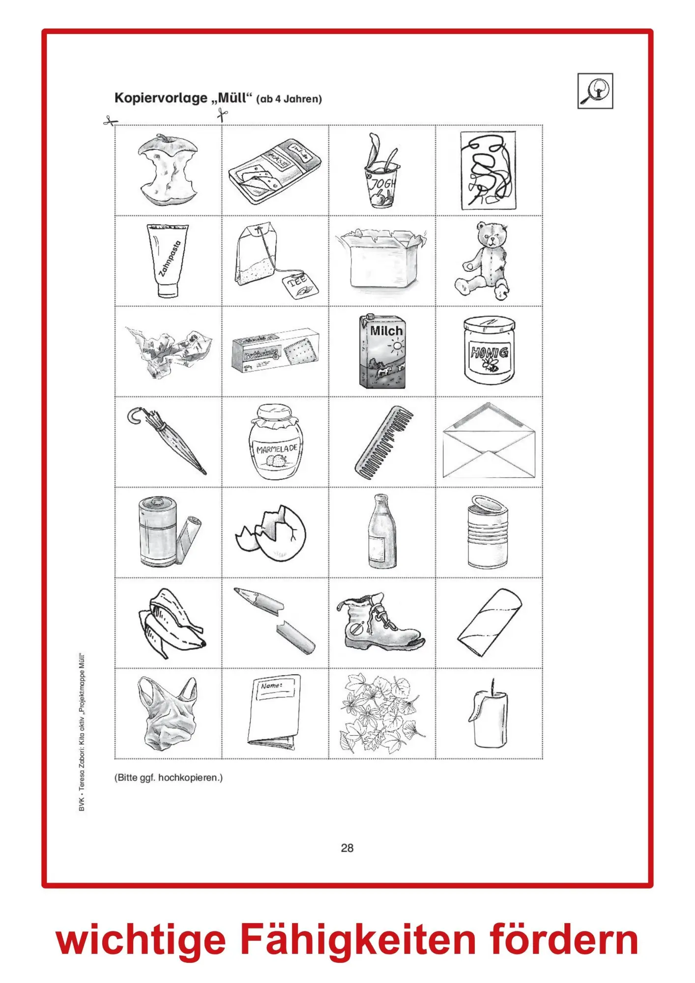 Bild: 9783867406710 | Kita aktiv Projektmappe Müll | Teresa Zabori | Taschenbuch | 52 S.
