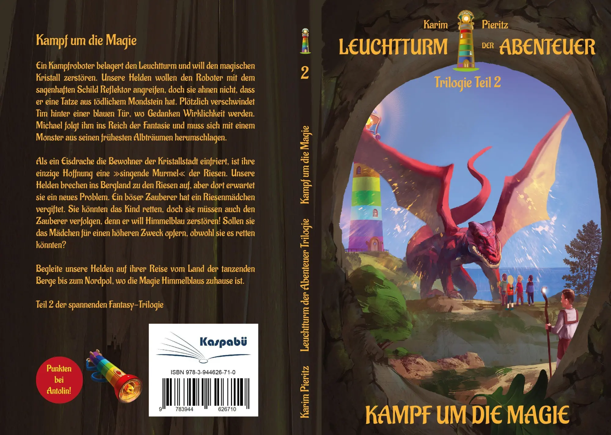 Bild: 9783944626710 | Leuchtturm der Abenteuer 2 Kampf um die Magie - Kinderbuch ab 10 -...