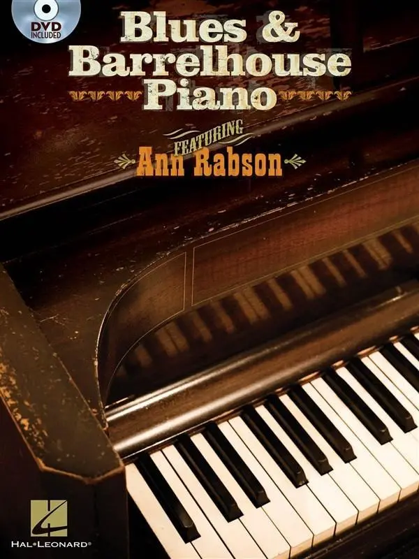 Cover: 9781458416810 | Blues &amp; Barrelhouse Piano Book/Online Video Featuring Ann Rabson...