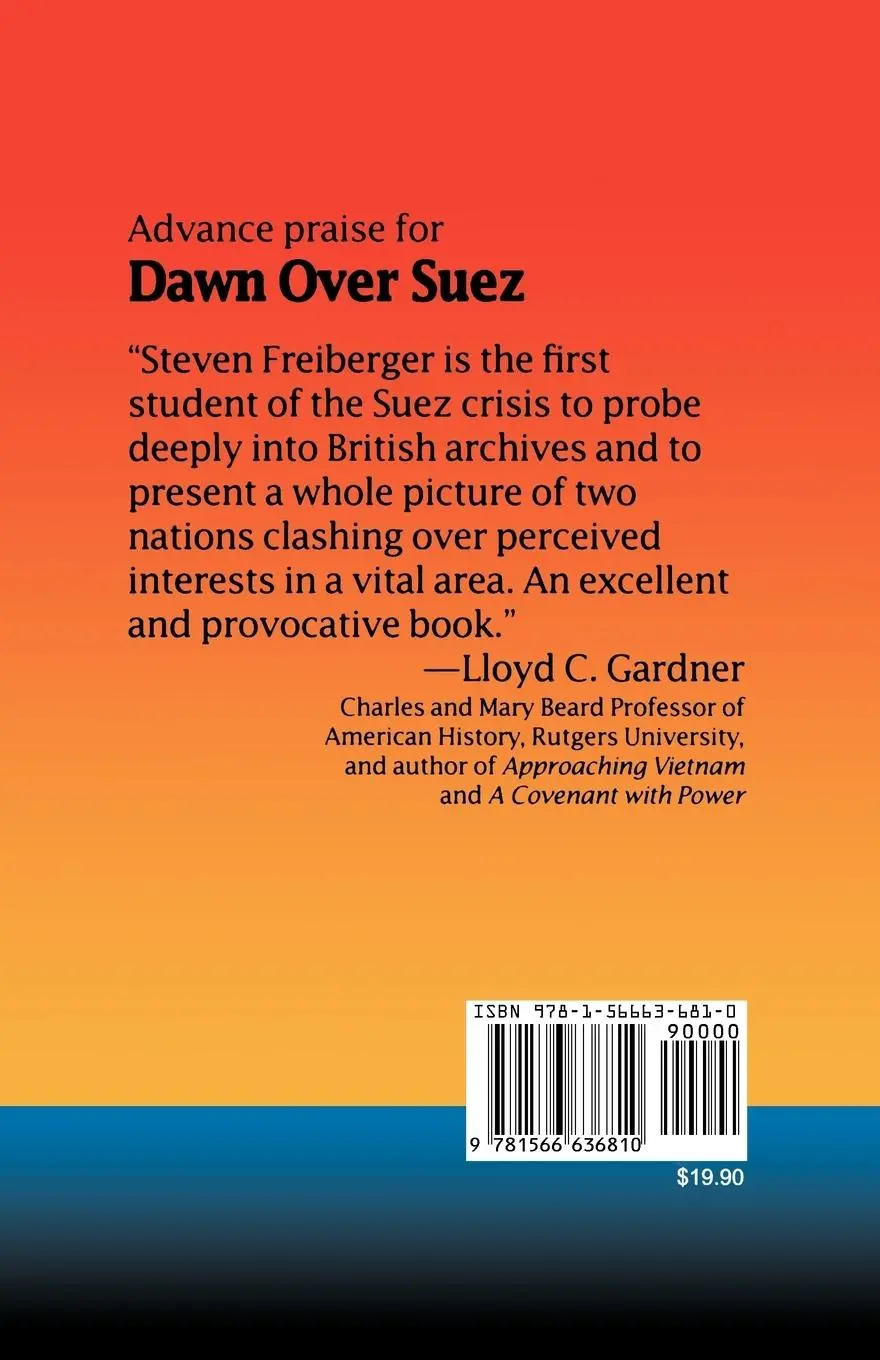 Rückseite: 9781566636810 | Dawn Over Suez | Steven Z. Freiberger | Taschenbuch | Englisch | 2007