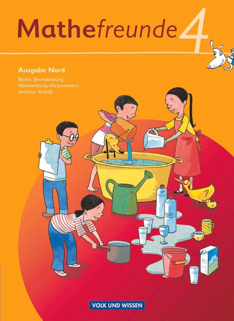 Cover: 9783060826810 | Mathefreunde 4. Schuljahr. Schülerbuch mit Kartonbeilagen. Nord | Buch