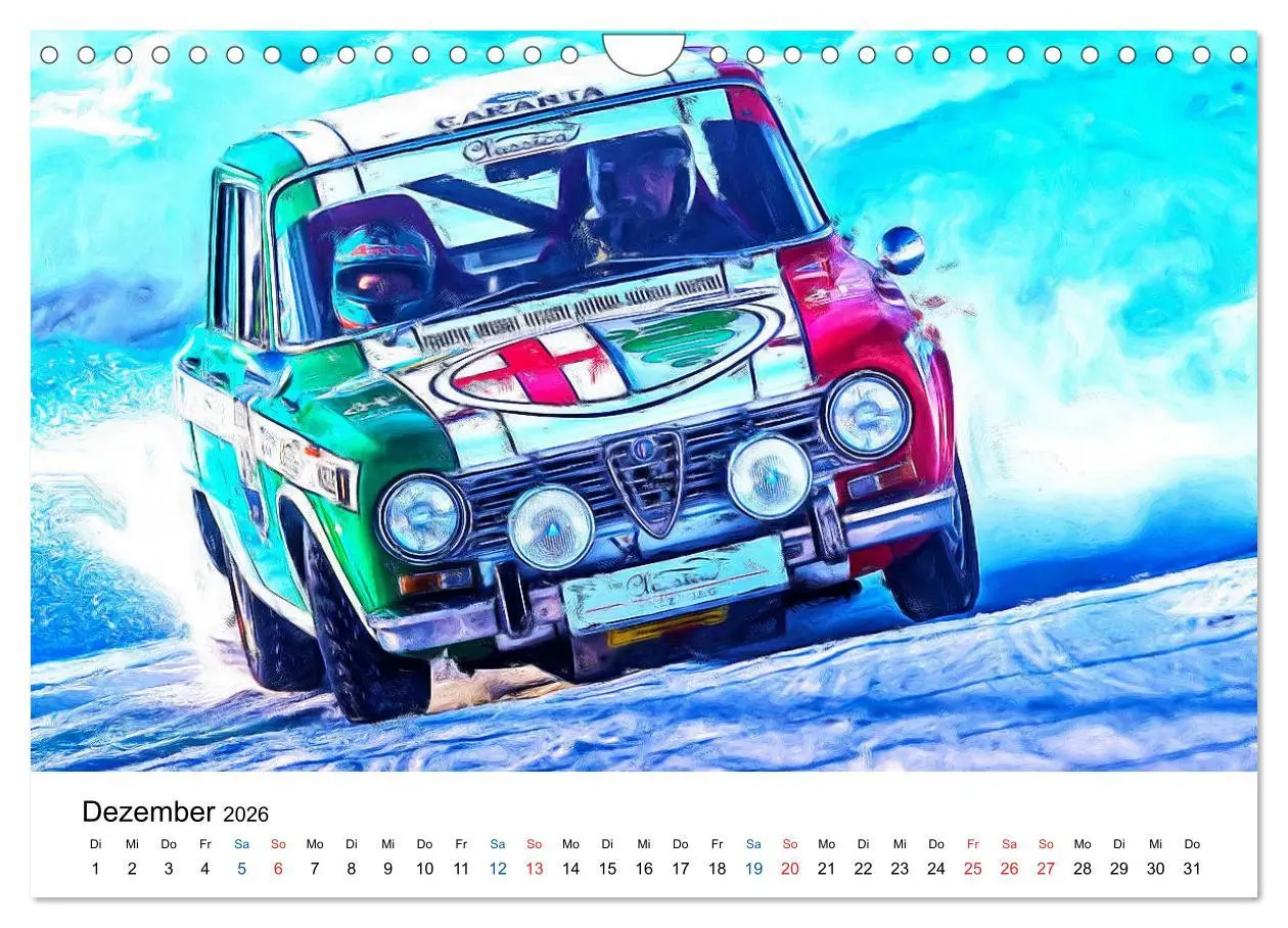 Bild: 9783457916810 | Tourenwagen von gestern (Wandkalender 2026 DIN A4 quer), CALVENDO...
