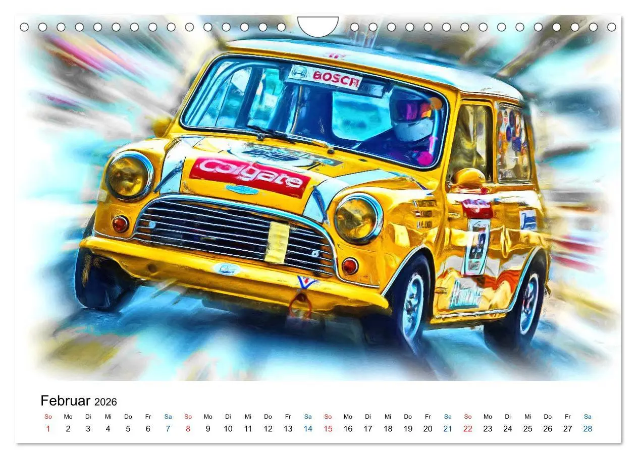 Bild: 9783457916810 | Tourenwagen von gestern (Wandkalender 2026 DIN A4 quer), CALVENDO...