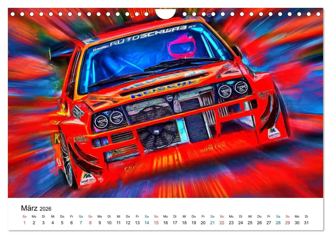 Bild: 9783457916810 | Tourenwagen von gestern (Wandkalender 2026 DIN A4 quer), CALVENDO...