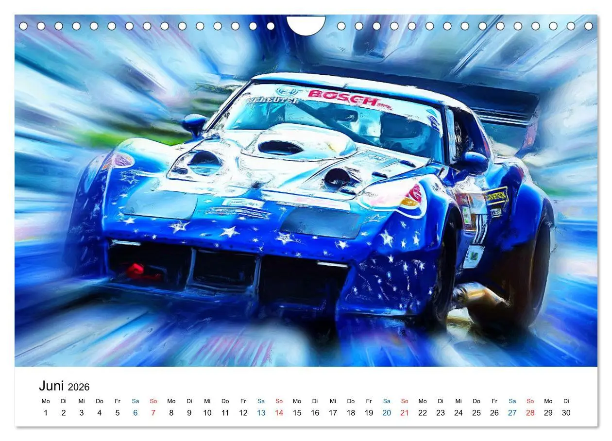 Bild: 9783457916810 | Tourenwagen von gestern (Wandkalender 2026 DIN A4 quer), CALVENDO...