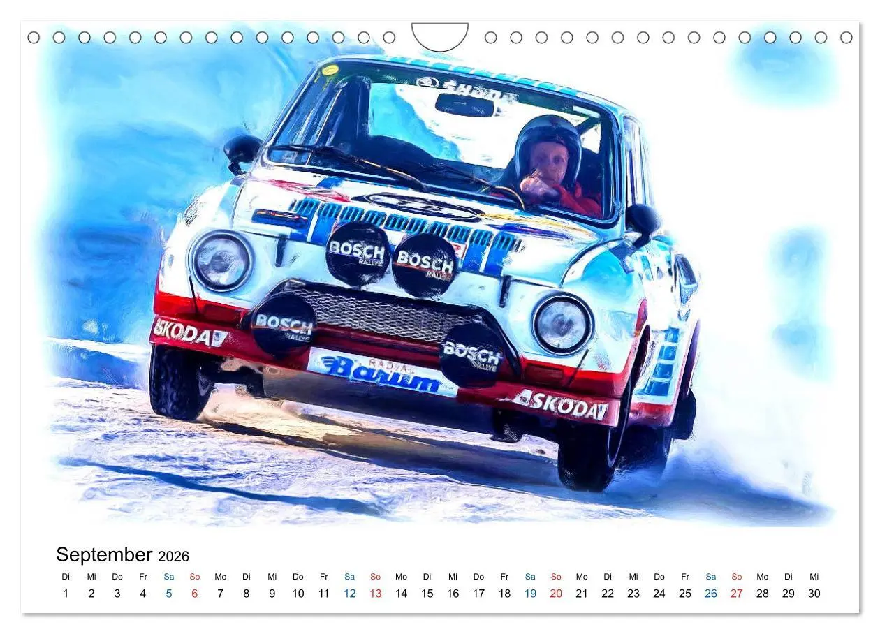 Bild: 9783457916810 | Tourenwagen von gestern (Wandkalender 2026 DIN A4 quer), CALVENDO...