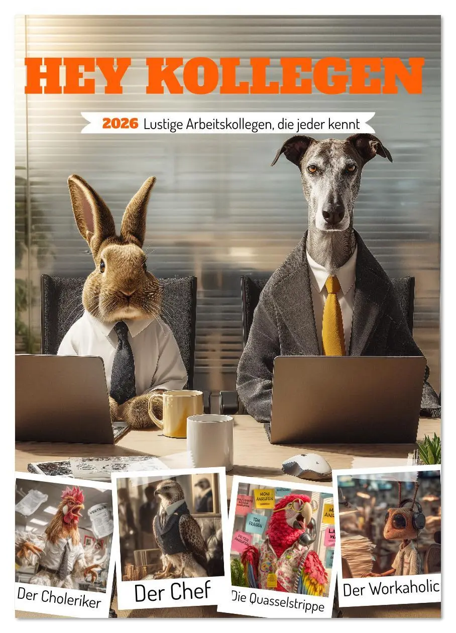 Cover: 9783516626810 | Hey Kollegen - Lustige Arbeitskollegen, die jeder kennt...