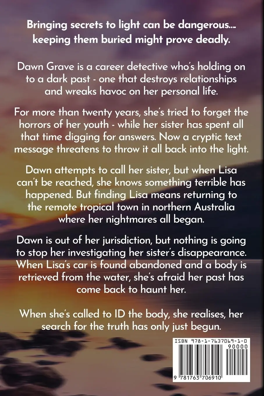 Rückseite: 9781763706910 | Grave Regret | Fiona Tarr | Taschenbuch | Englisch | 2024 | Fiona Tarr