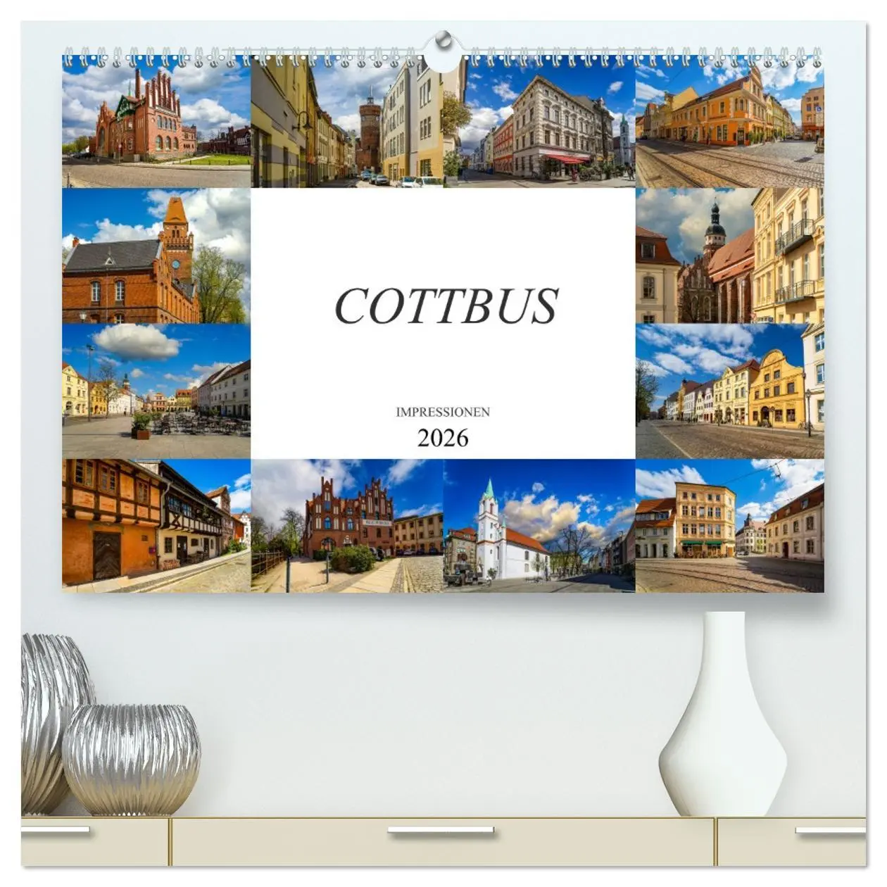 Cover: 9783457696910 | Cottbus Impressionen (hochwertiger Premium Wandkalender 2026 DIN A2...