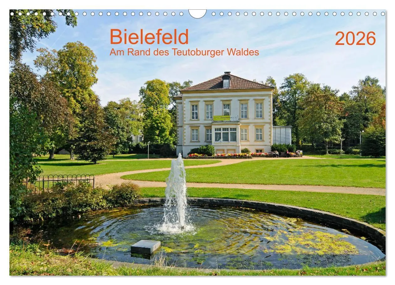 Cover: 9783457766910 | Bielefeld Am Rand des Teutoburger Waldes (Wandkalender 2026 DIN A3...