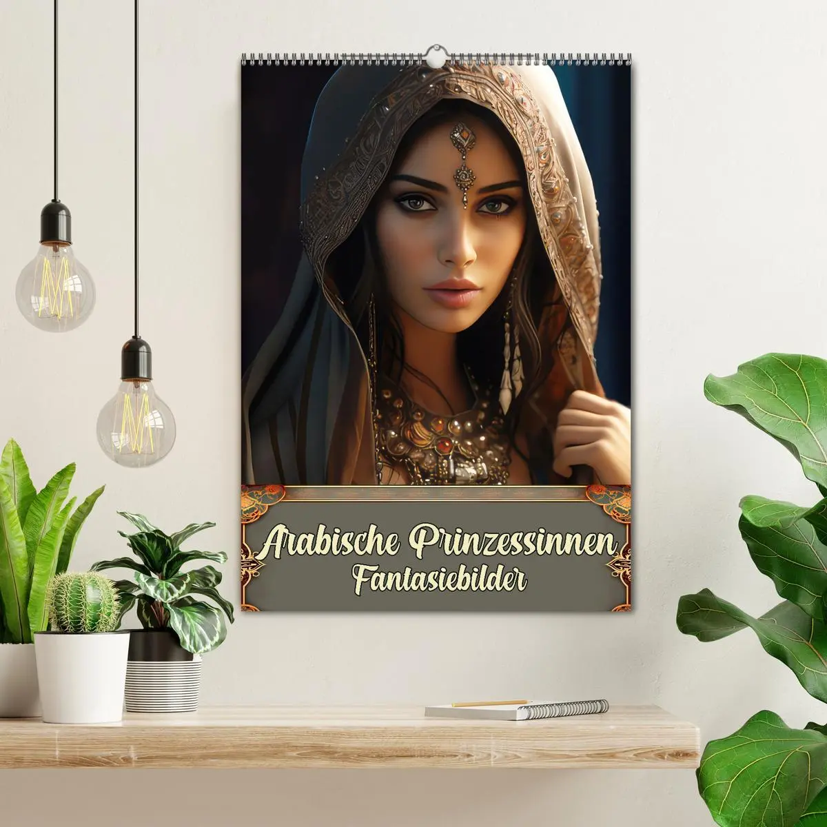 Bild: 9783516306910 | Arabische Prinzessinnen Fantasiebilder (Wandkalender 2026 DIN A2...