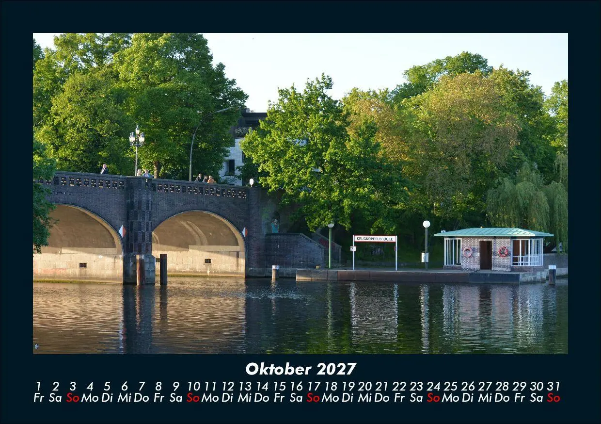 Bild: 9783695436910 | Hamburg 2027 Fotokalender DIN A5 | Tobias Schmitt (u. a.) | Kalender