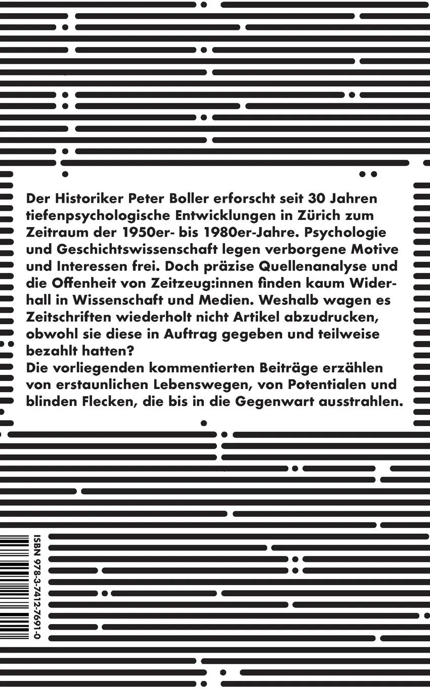 Rückseite: 9783741276910 | Ein lautes Schweigen | Peter Boller | Taschenbuch | Paperback | 336 S.