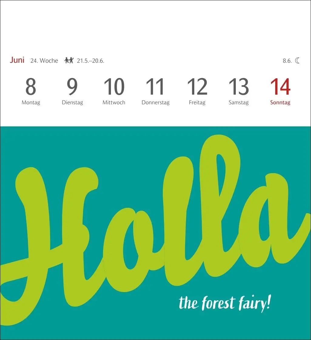 Bild: 9783840036910 | Typo-Sprüche-Kalender Postkartenkalender 2026 - Mit 53 Postkarten
