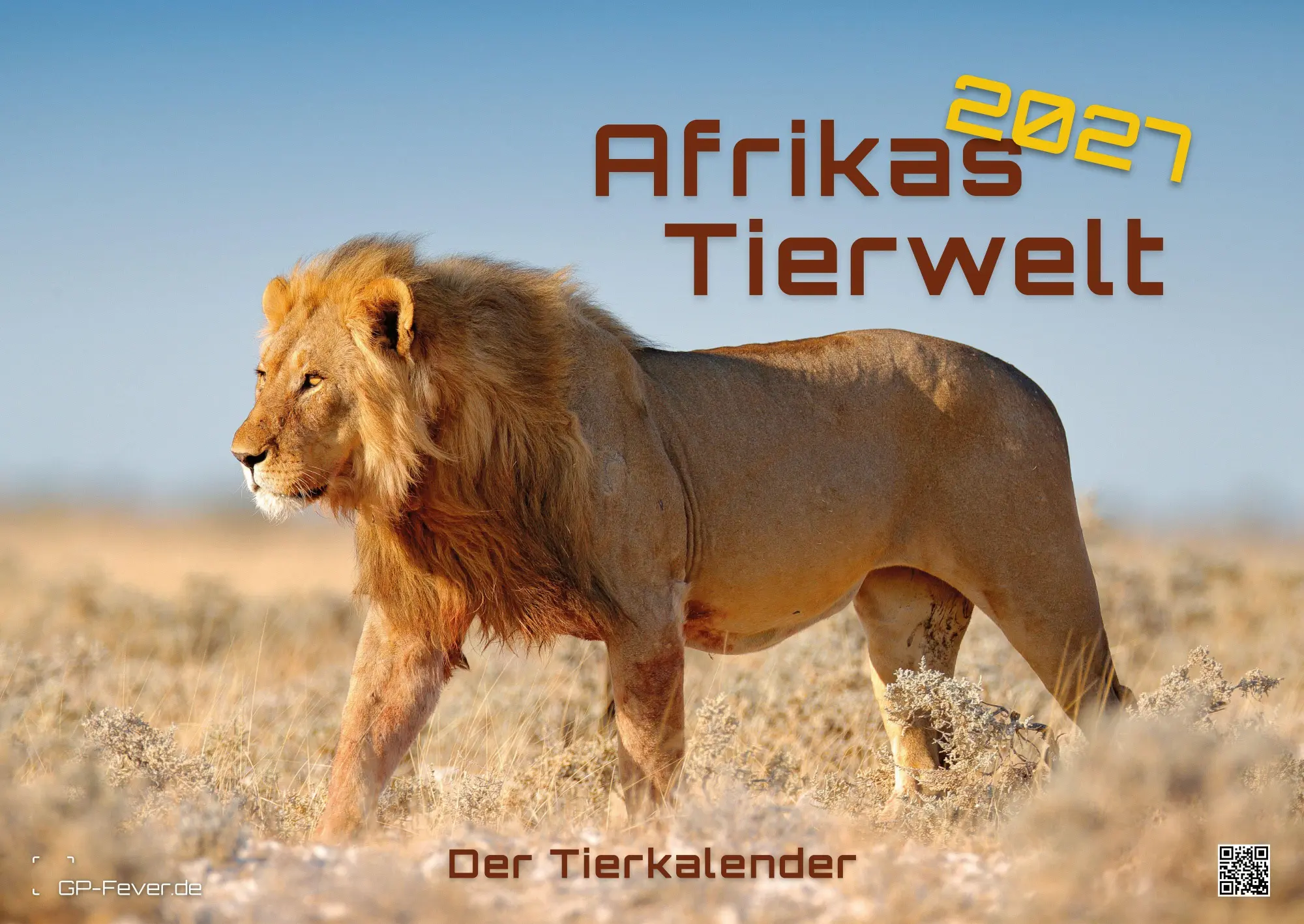 Cover: 9783986736910 | Afrikas Tierwelt - Der Tierkalender - 2027 - Kalender DIN A2 | de