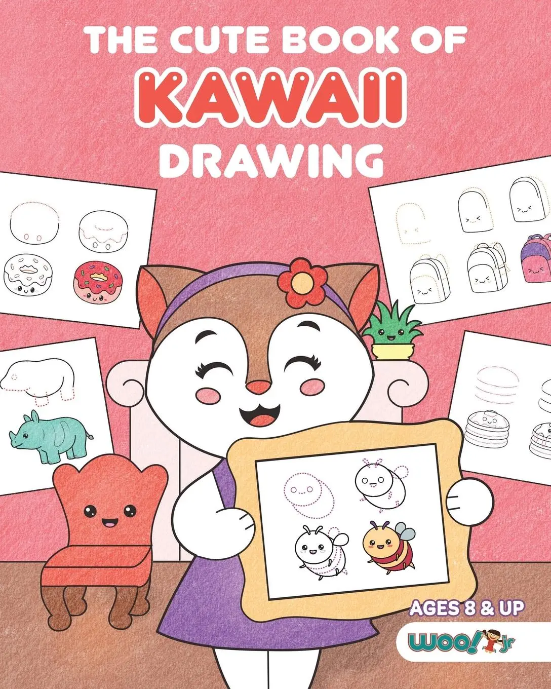 Cover: 9781642507010 | The Cute Book of Kawaii Drawing | Woo! Jr. Kids Activities | Buch