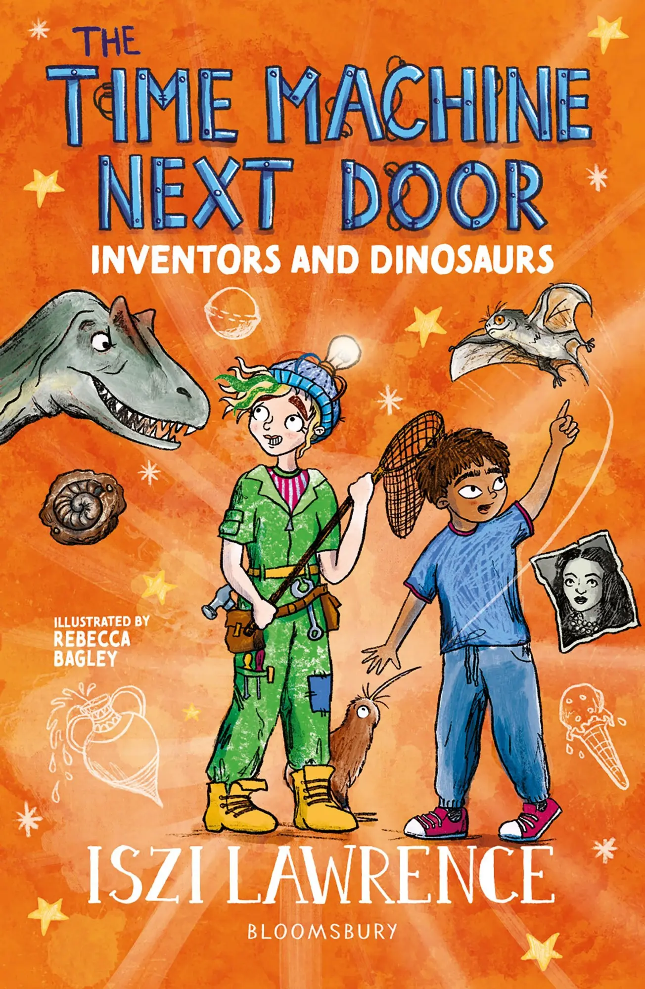 Cover: 9781801997010 | The Time Machine Next Door: Inventors and Dinosaurs | Iszi Lawrence