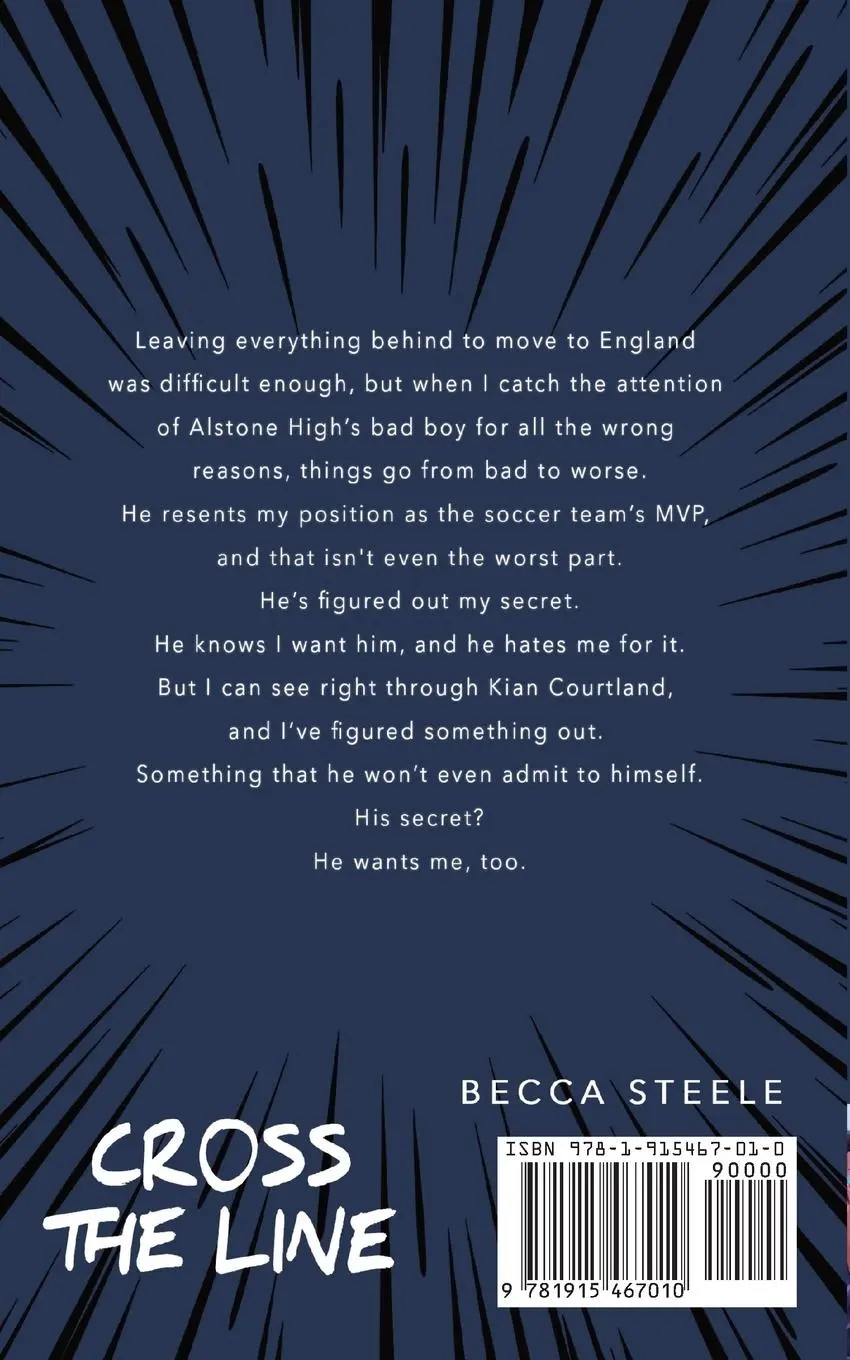 Rückseite: 9781915467010 | Cross the Line - Special Edition | Becca Steele | Taschenbuch | 2022