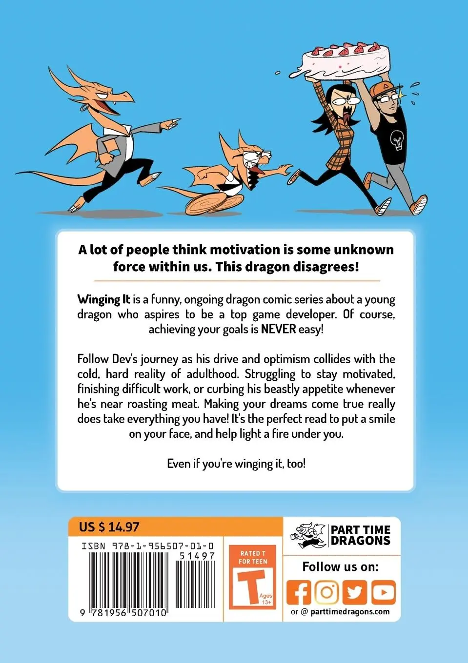 Rückseite: 9781956507010 | Winging It | Part Time Dragons | Taschenbuch | Kartoniert / Broschiert