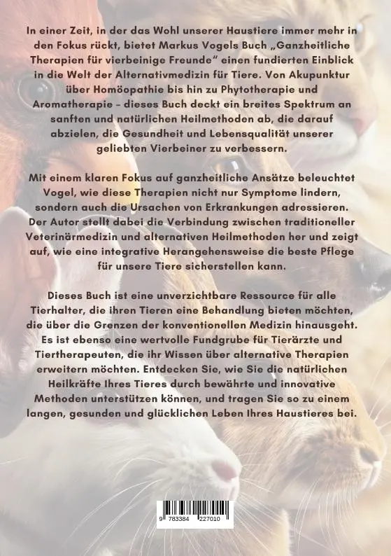 Rückseite: 9783384227010 | Ganzheitliche Therapien für vierbeinige Freunde | Markus Vogel | Buch