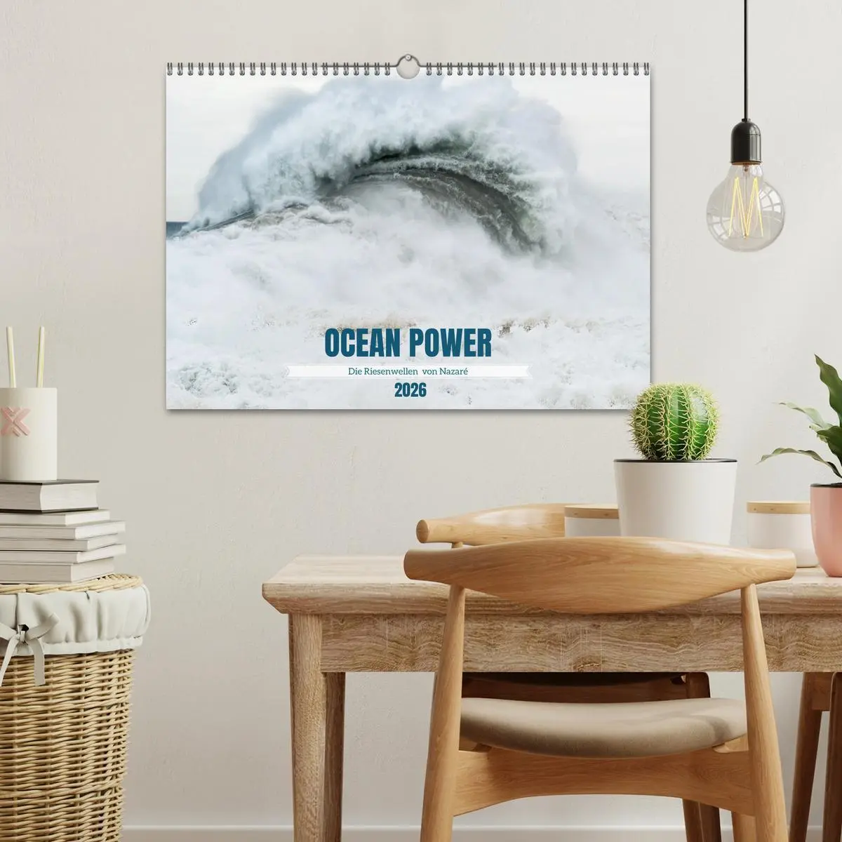 Bild: 9783457347010 | OCEAN POWER - Die Riesenwellen von Nazaré (Wandkalender 2026 DIN A3...