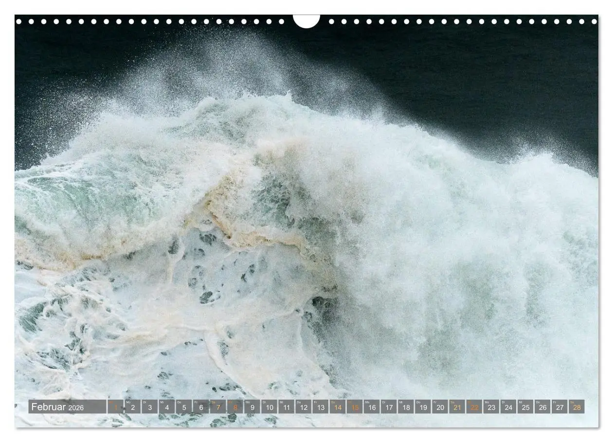 Bild: 9783457347010 | OCEAN POWER - Die Riesenwellen von Nazaré (Wandkalender 2026 DIN A3...