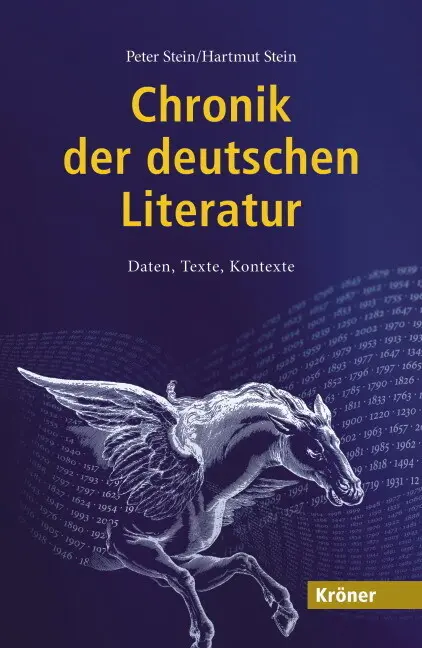 Cover: 9783520847010 | Chronik der deutschen Literatur | Daten, Texte, Kontexte. | Buch | XII