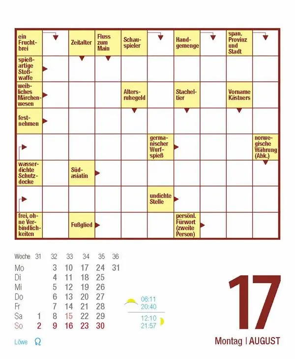 Bild: 9783731887010 | Kreuzworträtsel 2026 | Verlag Korsch | Kalender | 328 S. | Deutsch