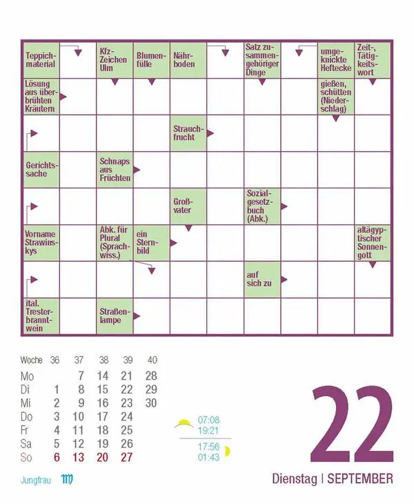 Bild: 9783731887010 | Kreuzworträtsel 2026 | Verlag Korsch | Kalender | 328 S. | Deutsch