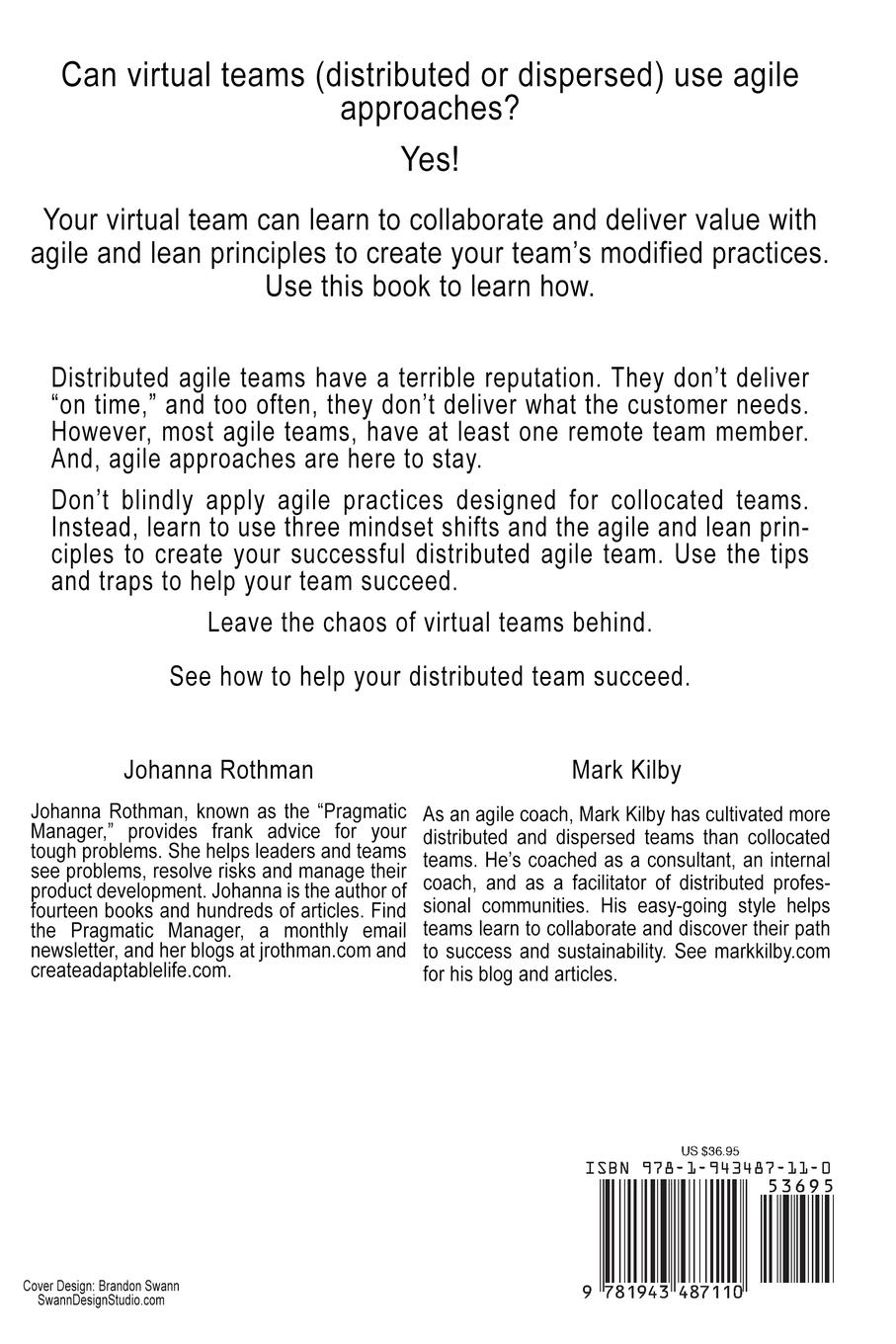 Rückseite: 9781943487110 | From Chaos to Successful Distributed Agile Teams | Rothman (u. a.)