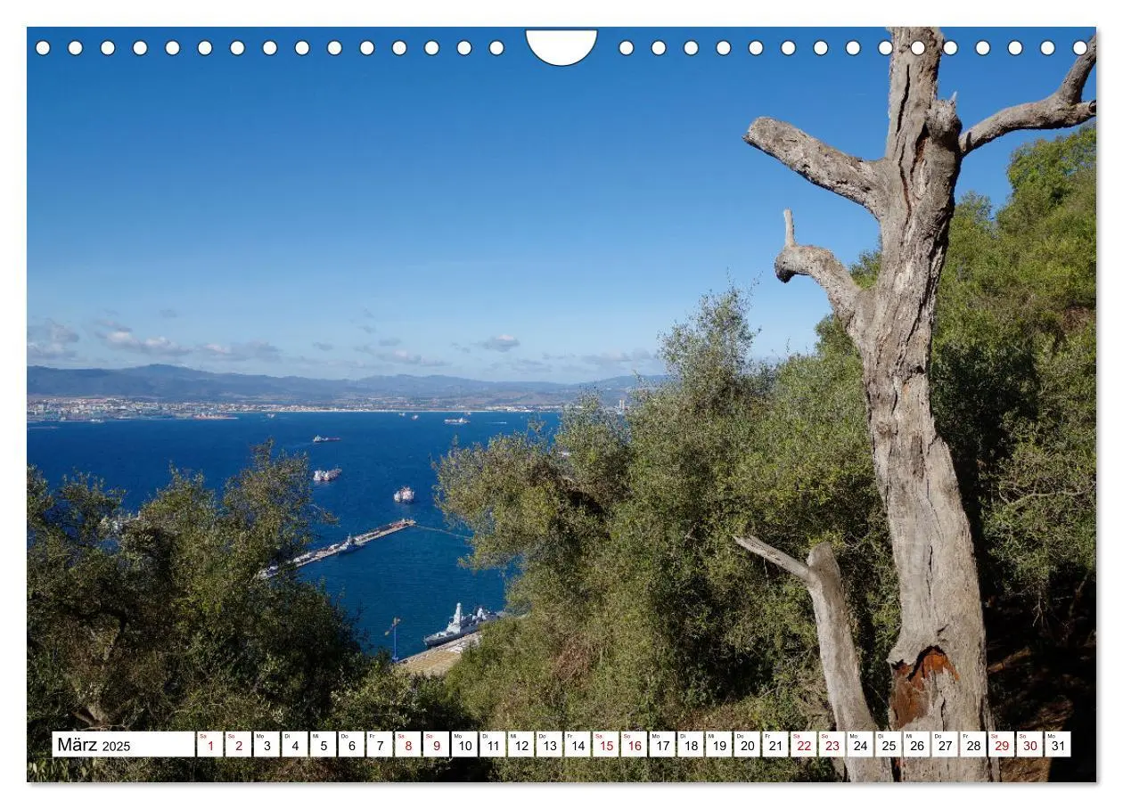Bild: 9783383917110 | Gibraltar - Großbritannien am Mittelmeer (Wandkalender 2025 DIN A4...