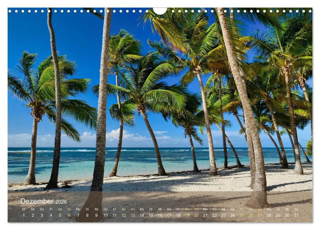 Bild: 9783457267110 | Guadeloupe - Karibische Traumstrände (Wandkalender 2026 DIN A3...