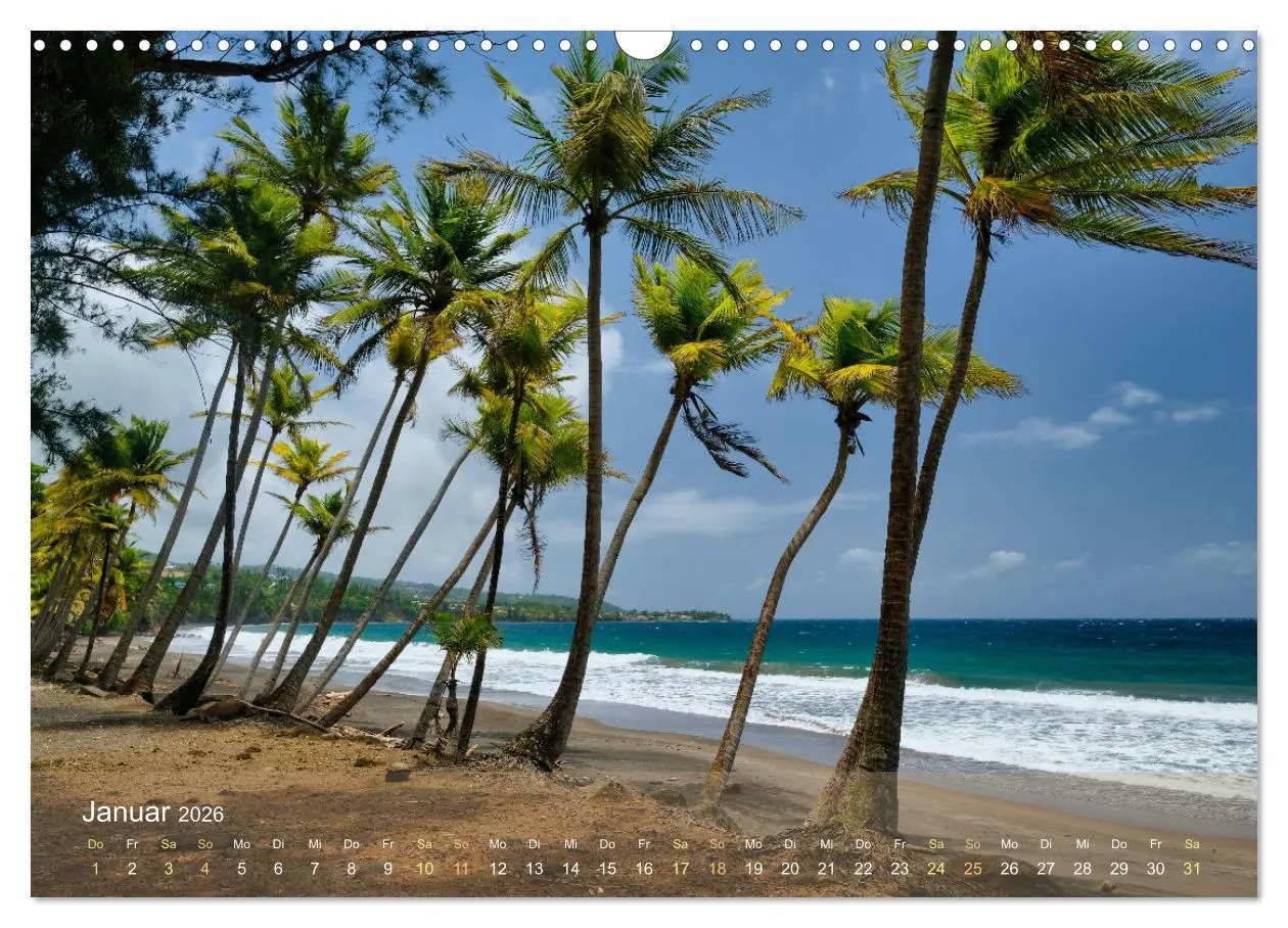 Bild: 9783457267110 | Guadeloupe - Karibische Traumstrände (Wandkalender 2026 DIN A3...