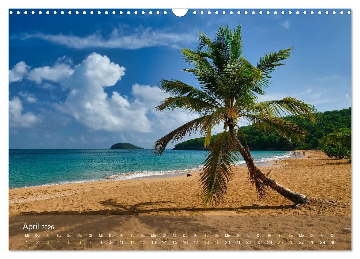 Bild: 9783457267110 | Guadeloupe - Karibische Traumstrände (Wandkalender 2026 DIN A3...