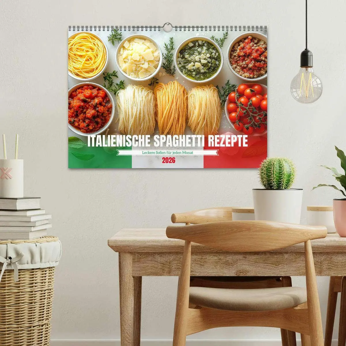 Bild: 9783457337110 | Italienische Spaghetti Rezepte - Leckere Soßen für jeden Monat...