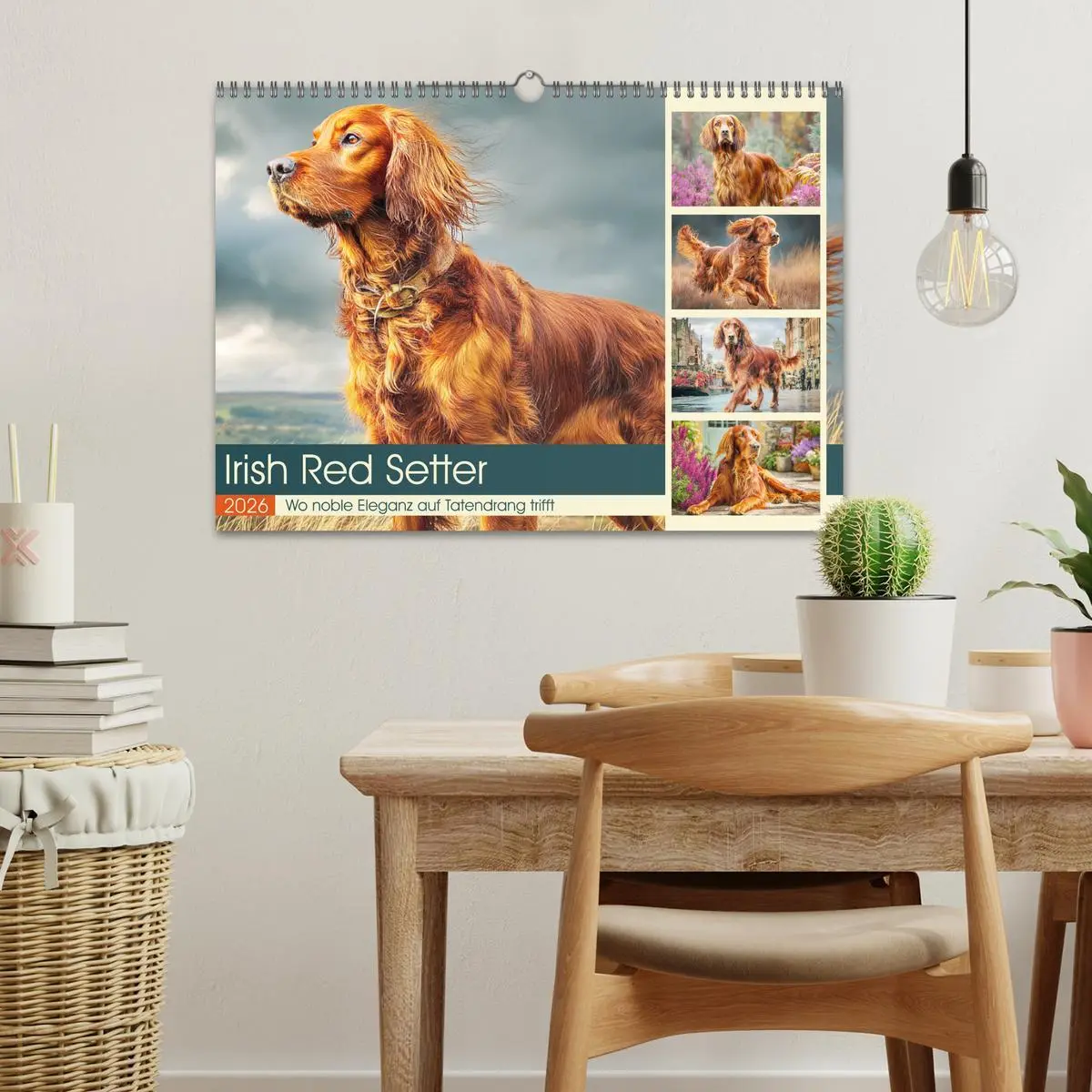 Bild: 9783457647110 | Irish Red Setter. Wo noble Eleganz auf Tatendrang trifft...