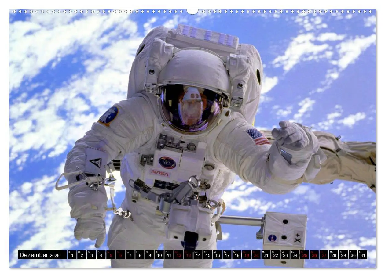 Bild: 9783457887110 | Auftrag im Weltall. Astronauten und Raumfahrt (Wandkalender 2026...