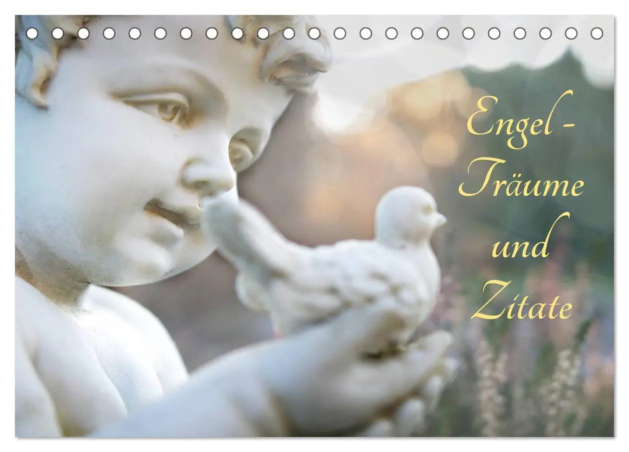 Cover: 9783457957110 | Engel - Träume und Zitate (Tischkalender 2026 DIN A5 quer),...