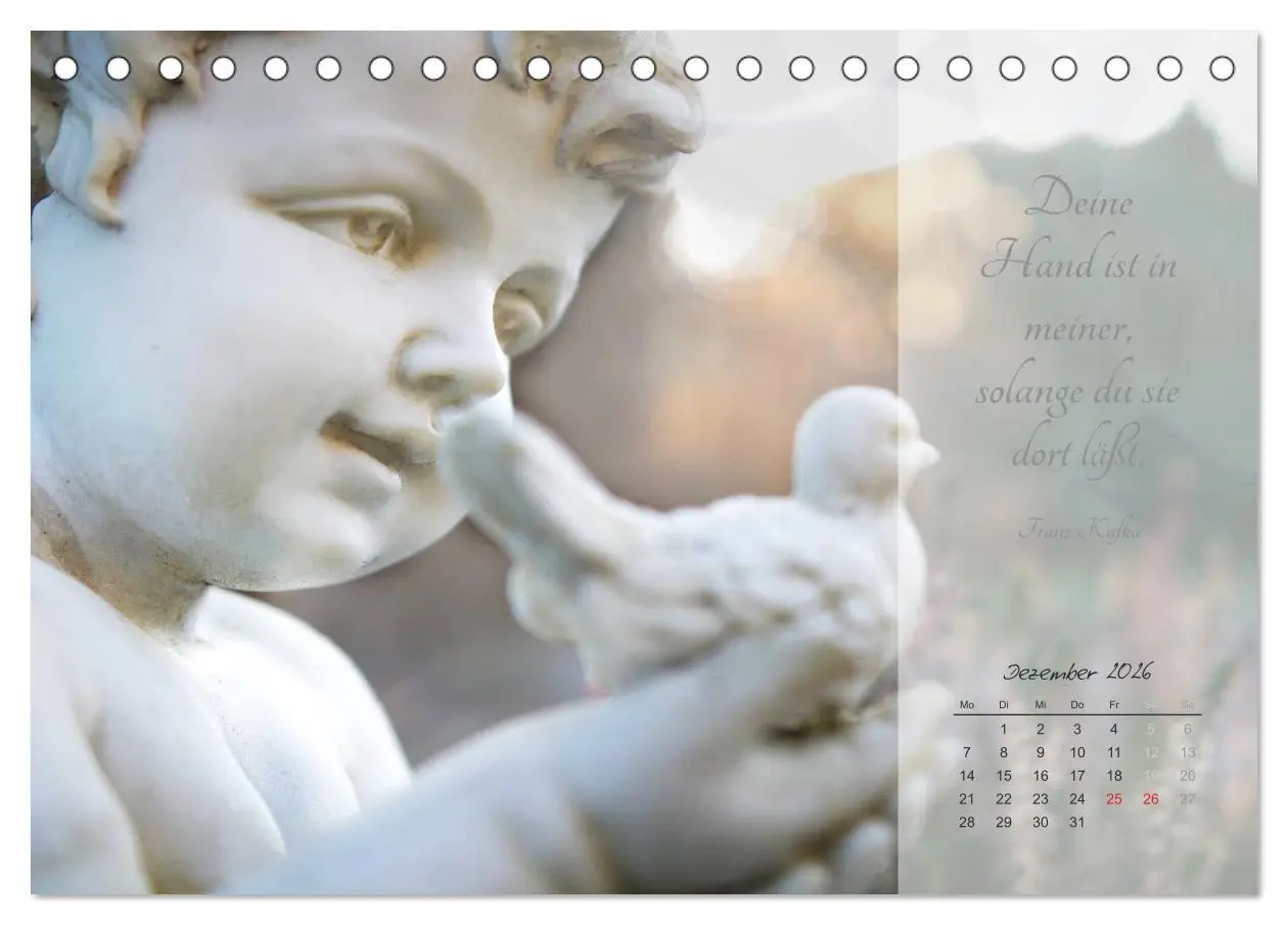Bild: 9783457957110 | Engel - Träume und Zitate (Tischkalender 2026 DIN A5 quer),...
