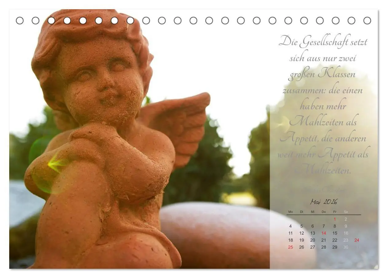Bild: 9783457957110 | Engel - Träume und Zitate (Tischkalender 2026 DIN A5 quer),...
