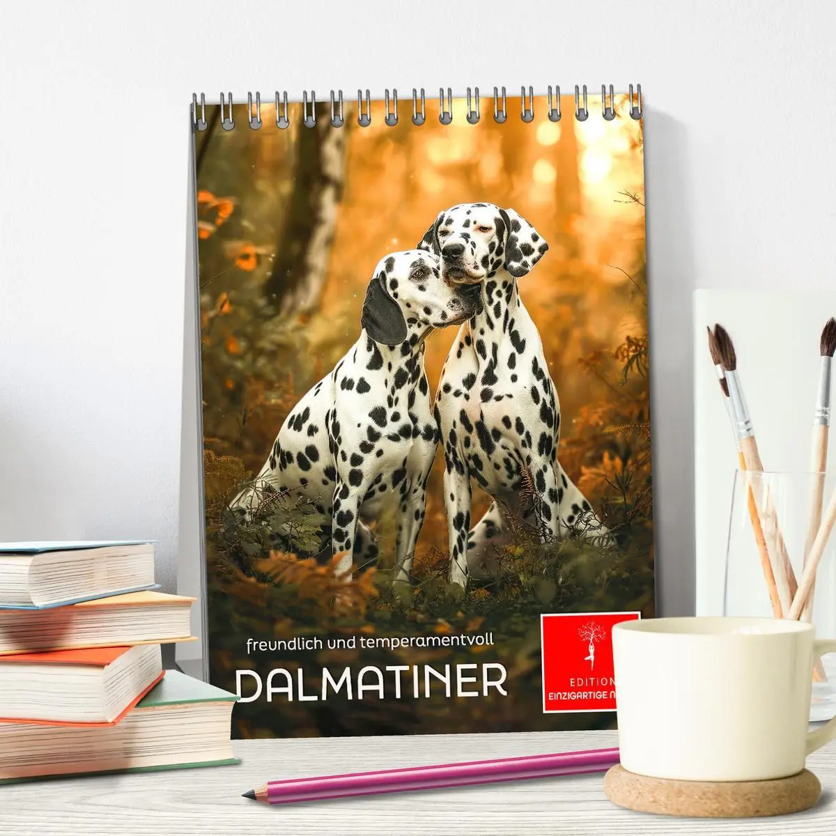 Bild: 9783516287110 | Dalmatiner - freundlich und temperamentvoll (Tischkalender 2026 DIN...