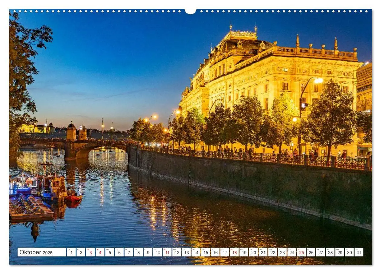 Bild: 9783516597110 | Tschechische Republik - Prag (hochwertiger Premium Wandkalender...