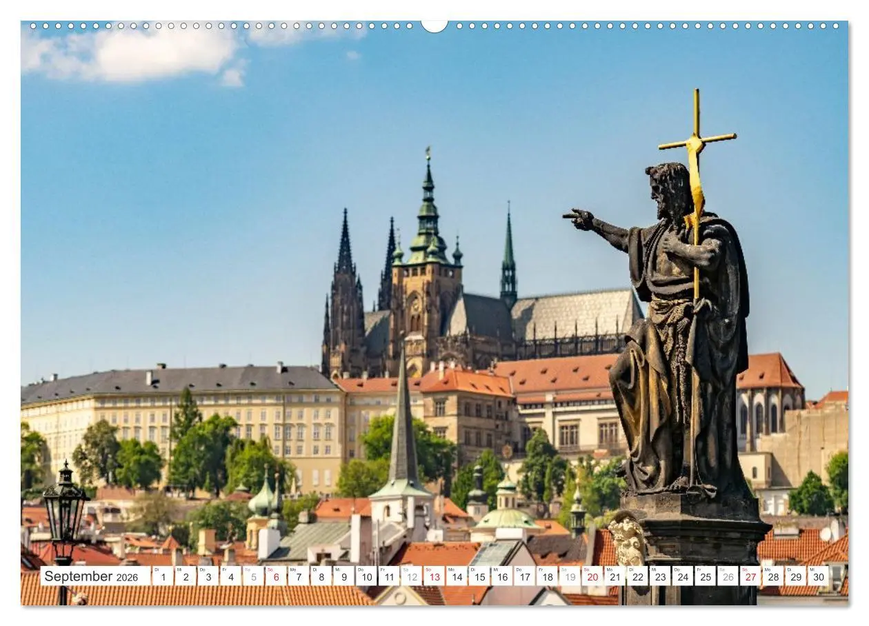 Bild: 9783516597110 | Tschechische Republik - Prag (hochwertiger Premium Wandkalender...
