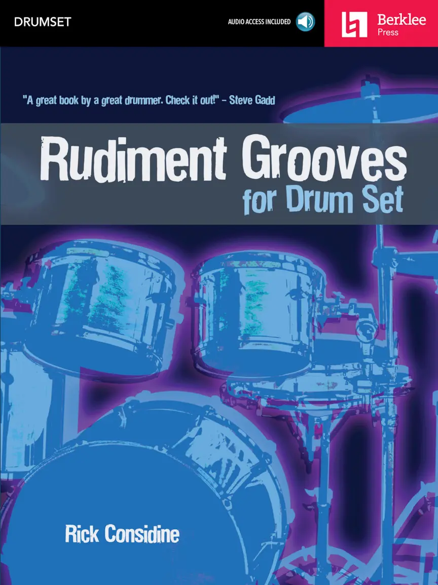 Cover: 73999727210 | Rudiment Grooves for Drum Set | Berklee Press | Buch + Online-Audio
