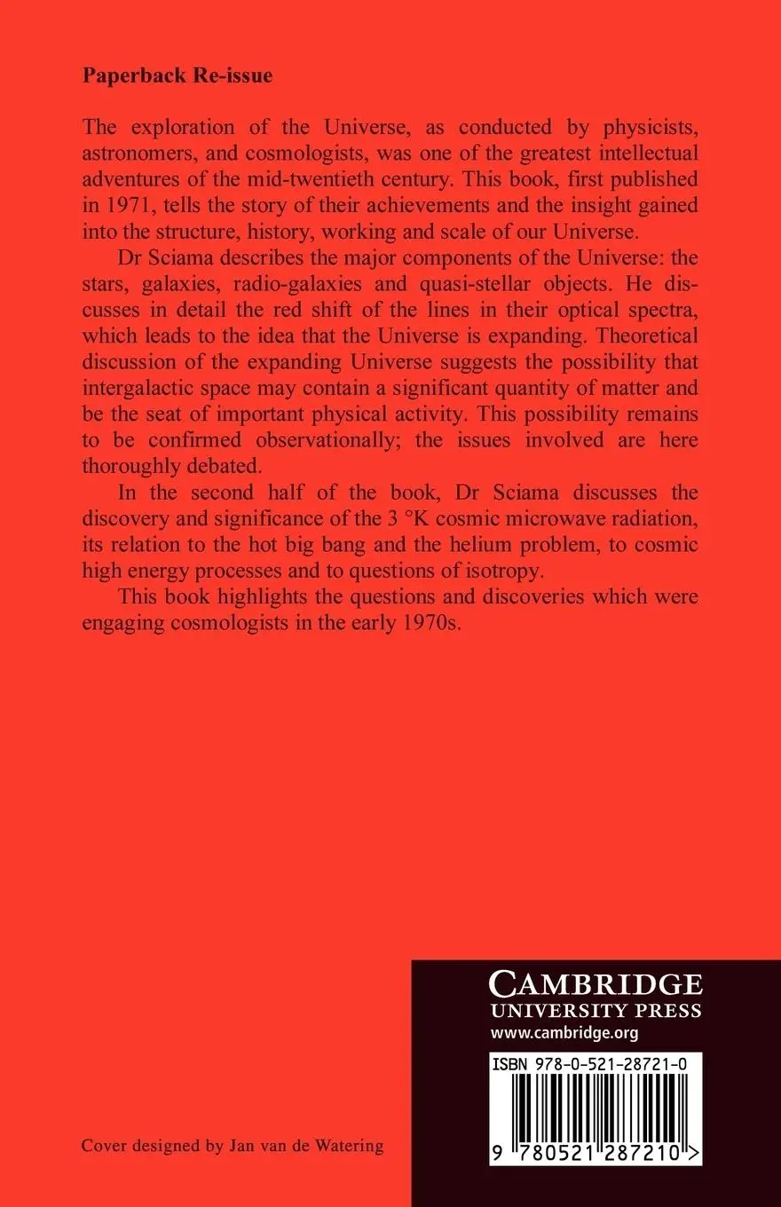 Rückseite: 9780521287210 | Modern Cosmology | D. W. Sciama | Taschenbuch | Englisch | 2010