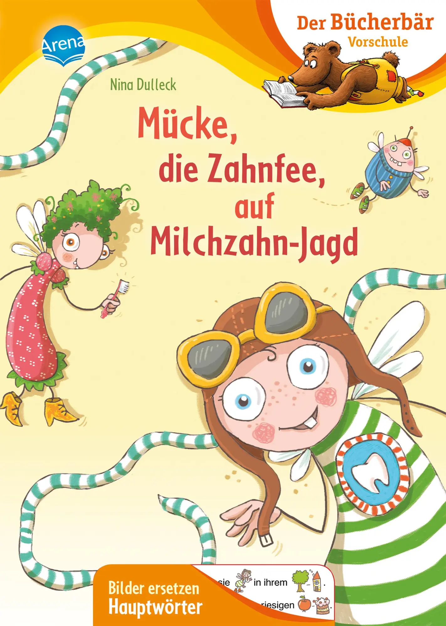 Cover: 9783401717210 | Mücke, die Zahnfee, auf Milchzahn-Jagd | Nina Dulleck | Buch | 56 S.